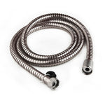 Dura Faucet Shower Head Hose, 60 in Length, Brushed Satin Nickel Plated/Stainless Steel - DF-SA200-SN