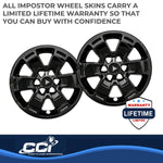Coast2Coast Wheel Skins & Styled Wheel Covers IWCIMP444BLK product image 4