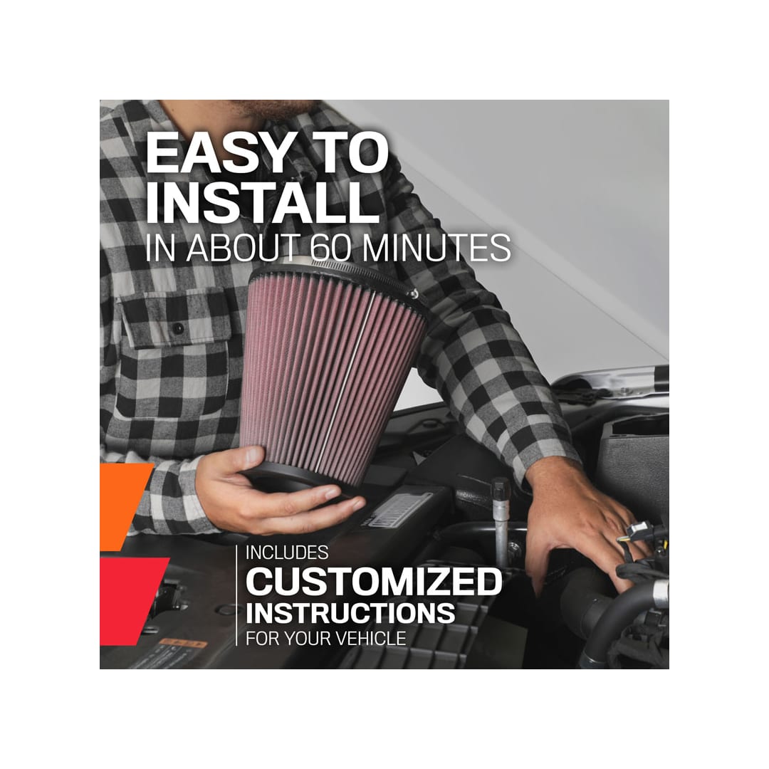 K&N Air Cleaner Assemblies and Air Intake Kits 63-1561 product image 6