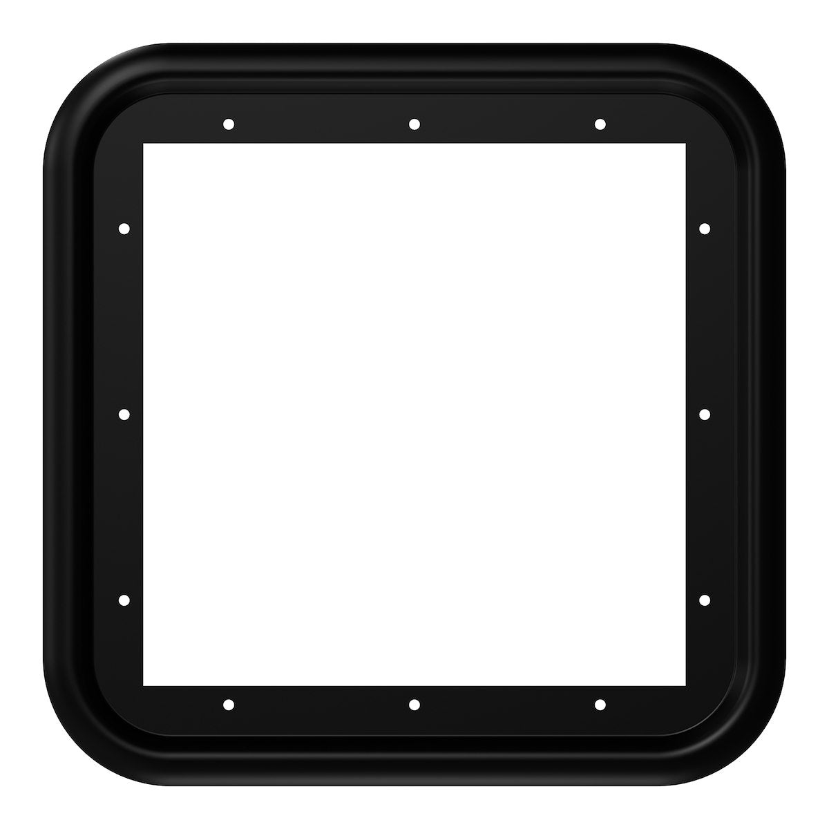Fogatti Water Heater Access Door Frame, Black - FS06TRB