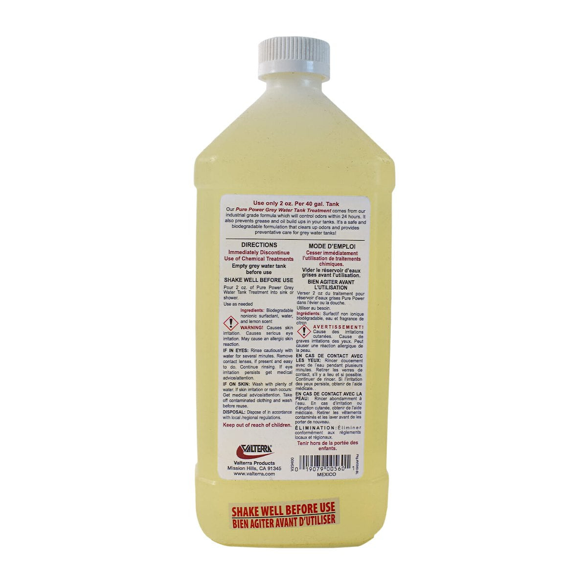 Valterra Waste Holding Tank Treatment, 32 oz Bottle - V23400