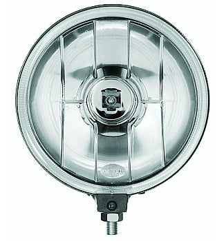 HELLA Driving/Fog Light, 500FF Series, H3 Halogen Clear Bulb, 6.4 in Round, Set Of 2 - 005750941