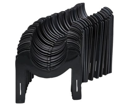 Valterra Sewer Hose Support, 20 ft Length, 4-1/2 in Sewer End Height x 7-1/4 in RV End Height, Black - S2000