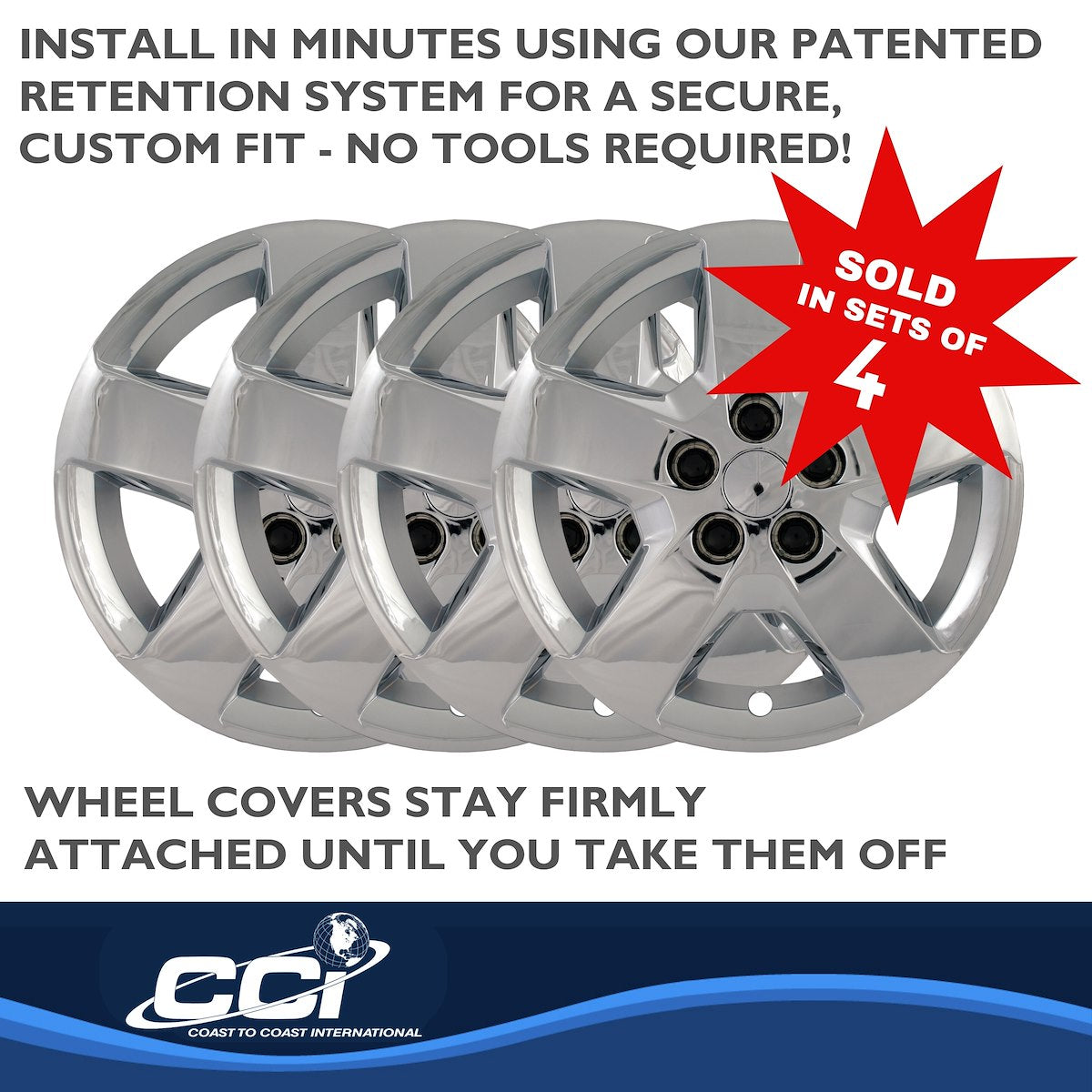 Coast2Coast Universal Wheel Covers IWC44016C product image 4