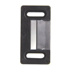 Lippert Screen Door Latch Striker Plate, Black - 198287