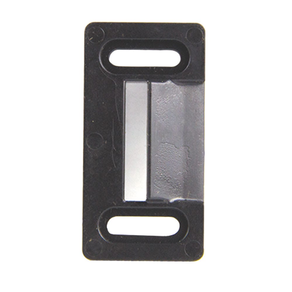 Lippert Screen Door Latch Striker Plate, Black - 198287