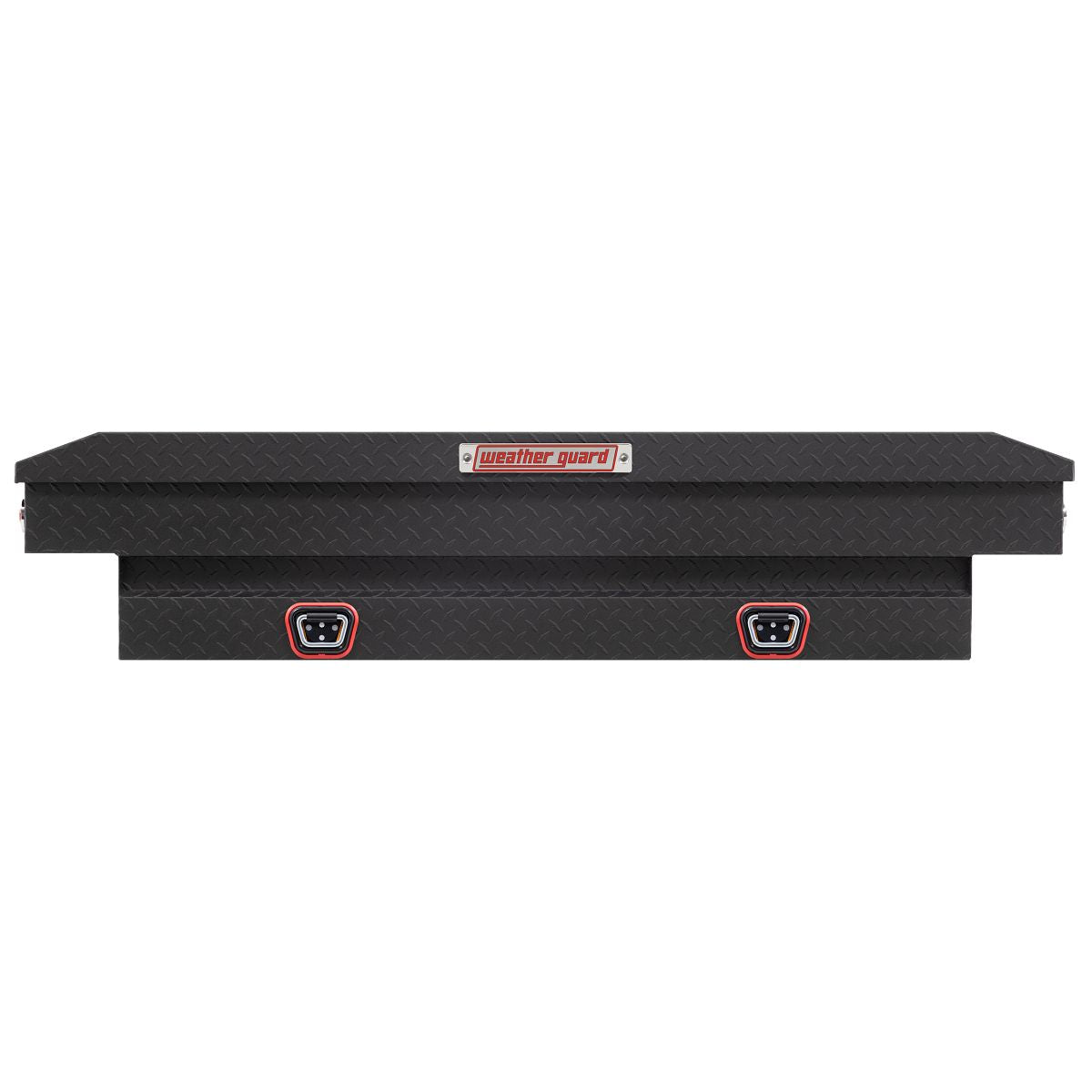 Weather Guard Tool Box, Textured Matte Black, Aluminum, 20 in Length x 62 in Width x 13 in Height - 154-52-04
