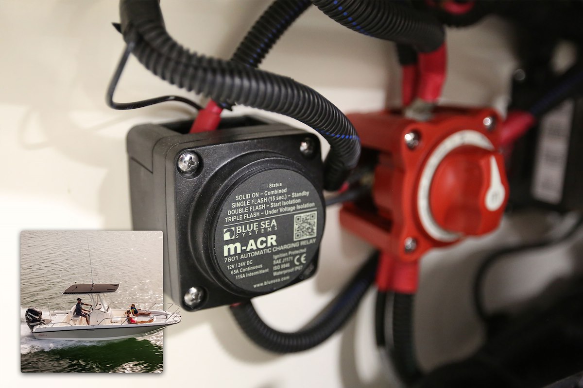 Blue Sea Battery Isolator, 65 amp - 7649-BSS
