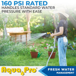 Aqua Pro Fresh Water Hose, 1/2 in Diameter, 50 ft Length, 120 PSI Working Pressure - W20865