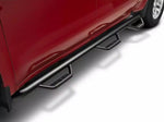 N-Fab Nerf Bar, W2W Series, 2 in Round Bent, Black Textured Powder Coated Steel - T1164RL