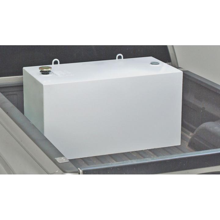 Delta Consolidated Liquid Transfer Tank, 107 gal Capacity, 23-1/4 in Length x 45.63 in Width x 24 in Height, White - 484000