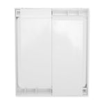 Camco Cutlery Tray, Adjustable From 9 in To 13 in Width x 1-3/4 in Height, With 5 Compartments, White - 43503
