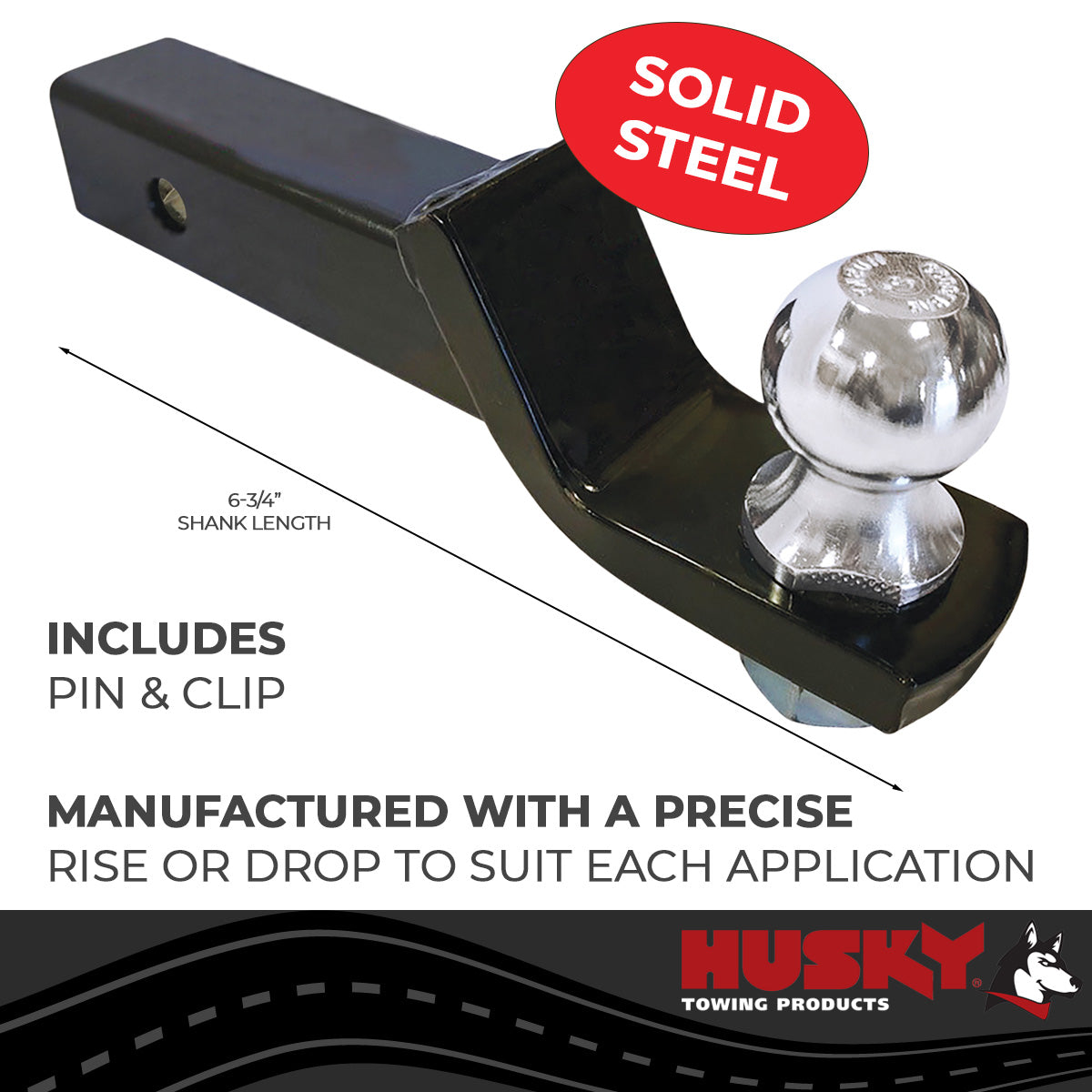 Husky Towing Ball Mounts, Hitch Balls & Shanks 31366 product image 2