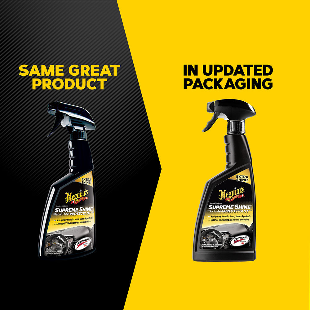 Meguiars Interior Cleaner, Classic Series, 16 oz Spray Bottle - G4016