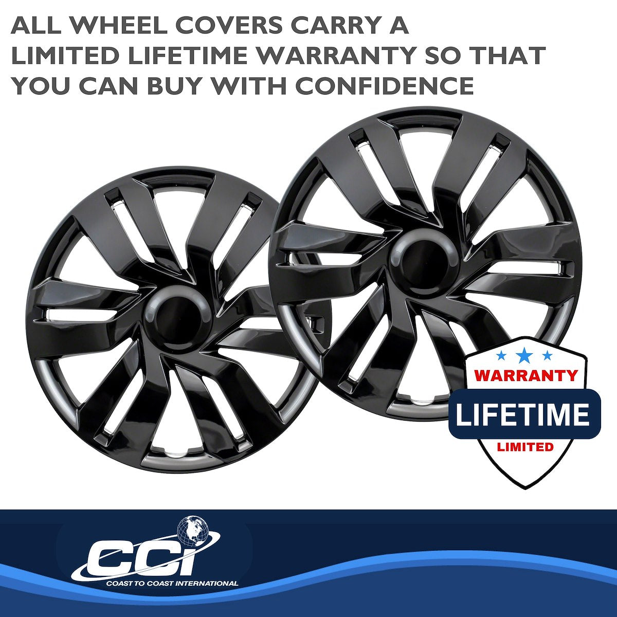 Coast2Coast Universal Wheel Covers IWC53415BLK product image 4