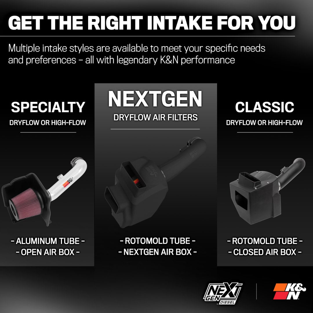 K&N Air Cleaner Assemblies and Air Intake Kits 50-3101D product image 14