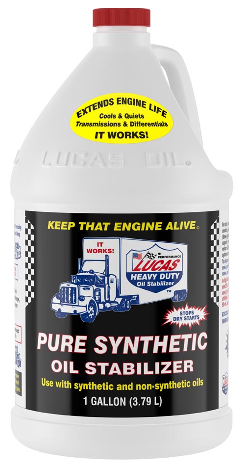Lucas Oil Oil Additive, 1 gal Jug - 10131