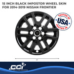 Coast2Coast Wheel Skins & Styled Wheel Covers IWCIMP427BLK product image 3