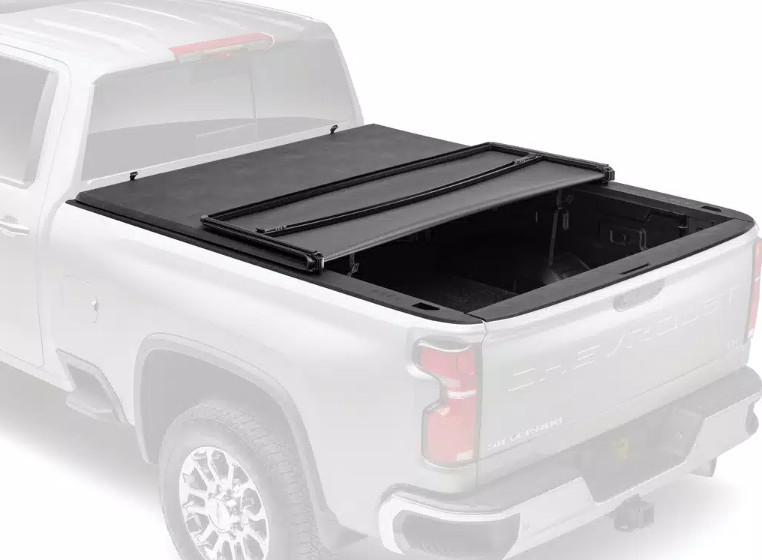 Extang Tonneau Cover, Trifecta E-Series, 2 Folds/3 Panels, Textured Black - 77639