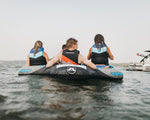 Airhead PFD - Personal Floatation Device, Fits Chest Sizes 22 in To 25 in, Black/Grey And Orange - 30084-02-A-BR