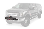 Warn Winch Mount Installation Kit, For Mounting Warn GEN III Trans4mer Winch Mount, Steel, Black Powdercoated - 108001