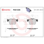 Brembo Brake Pads P50133N product image 7