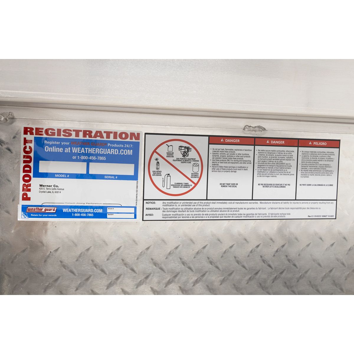 Weather Guard Truck Toolboxes & Side Boxes 174-0-04 product image 12