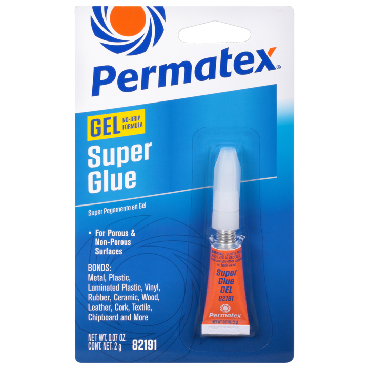 Permatex Super Glue, 2 Gram Tube - 82191