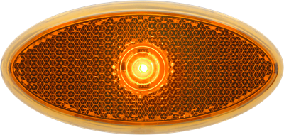 Optronics Clearance Light, MCL0030 Series, LED, 4 in Width x 2 in Height x 0.7 in Depth - MCL0030ABB