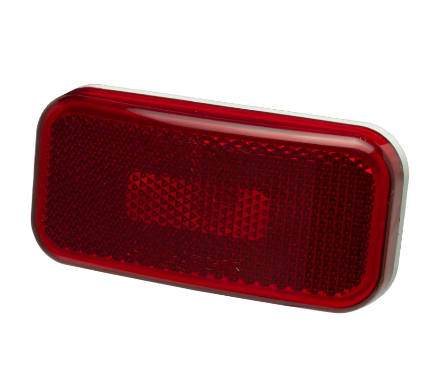 Creative Products Tail Light Assembly, Incandescent, Red Lens, White Housing - CMD-003-58