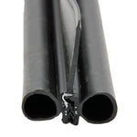 AP Products Slide Out Seal, Double Bulb Type With 2-1/4 in Wiper, 2 in Width x 3 in Height x 28 ft Length, Black - 018-479