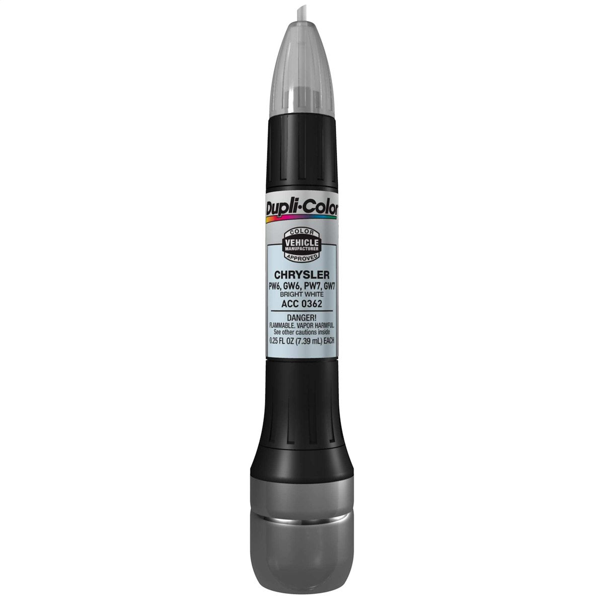 VHT/ Duplicolor Touch-Up Paint, Scratch Fix All-in-1, Bright White Paint Code GW6/GW7/PW6/PW7, Can Be Recoated In 30 Minutes - ACC0362