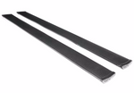 AMP Research Running Board, Textured Powder Coated, Black, Die Cast Aluminum - 76154-01A