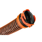 Camco Sewer Hose, 15 ft Extended Length, 3 in Diameter, Black Hose - 39861