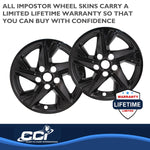 Coast2Coast Wheel Skins & Styled Wheel Covers IMP463BLK product image 3