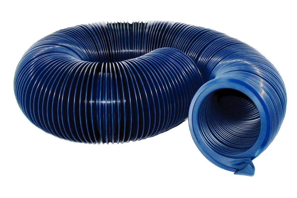 Valterra Sewer Hose, 10 ft Extended Length, 3 in Diameter, 8 Mil Vinyl Cover - D04-0047