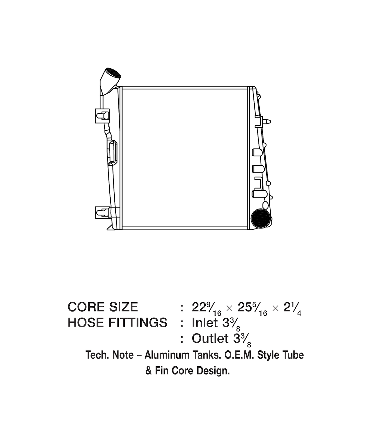 CSF Intercooler - 6012