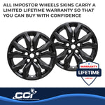 Coast2Coast Wheel Skins & Styled Wheel Covers IWCIMP407BLK product image 3