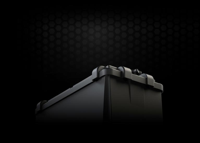 NOCO Battery Box, Fits 4D Group Batteries, Black, Impact Resistant To -40 degree Fahrenheit - HM408