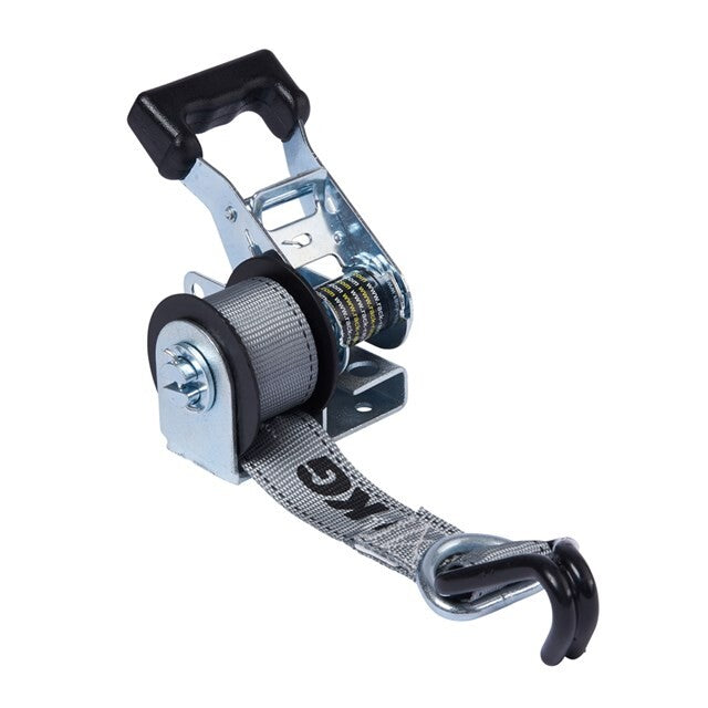 Keeper Corporation Tie Down Strap, 8 ft Length X 1-1/2 in Width, 500 lb Load Capacity, 1500 lb Break Strength - 05530