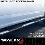TrailFX Running Boards & Nerf Bars A1007S product image 7