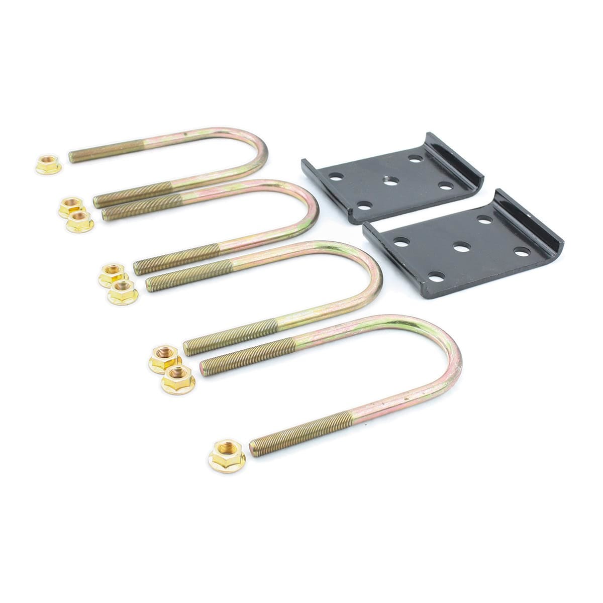 Lippert Leaf Spring Axle U Bolt Kit, For 3 in Axle Tube, 6-1/2 in Length, 1/2 in -20 Thread Size - 297429