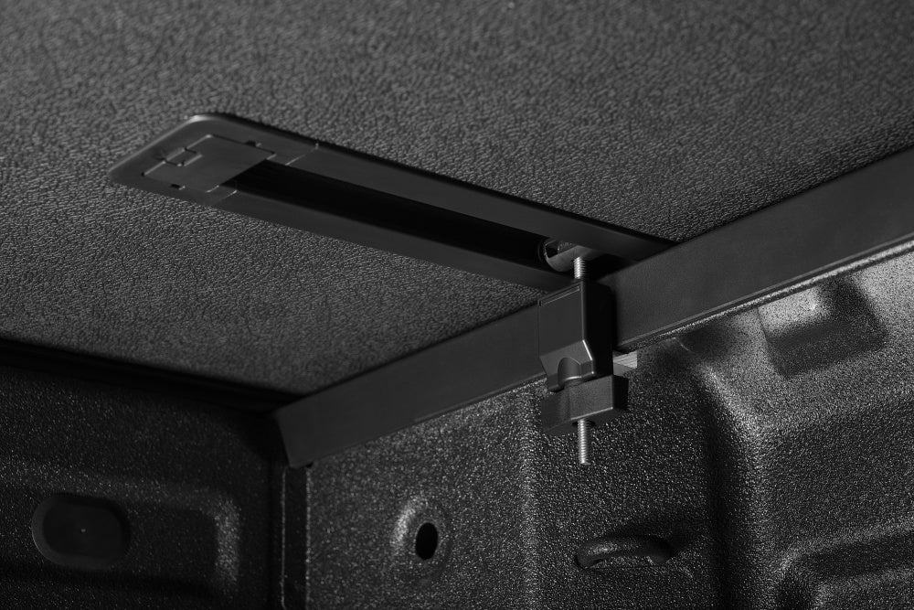 Extang Tonneau Cover, 2 Folds/3 Panels, Textured Black, 1 in Thick EnduraShield Panels With Aircraft-Grade Aluminum Frame - 88653
