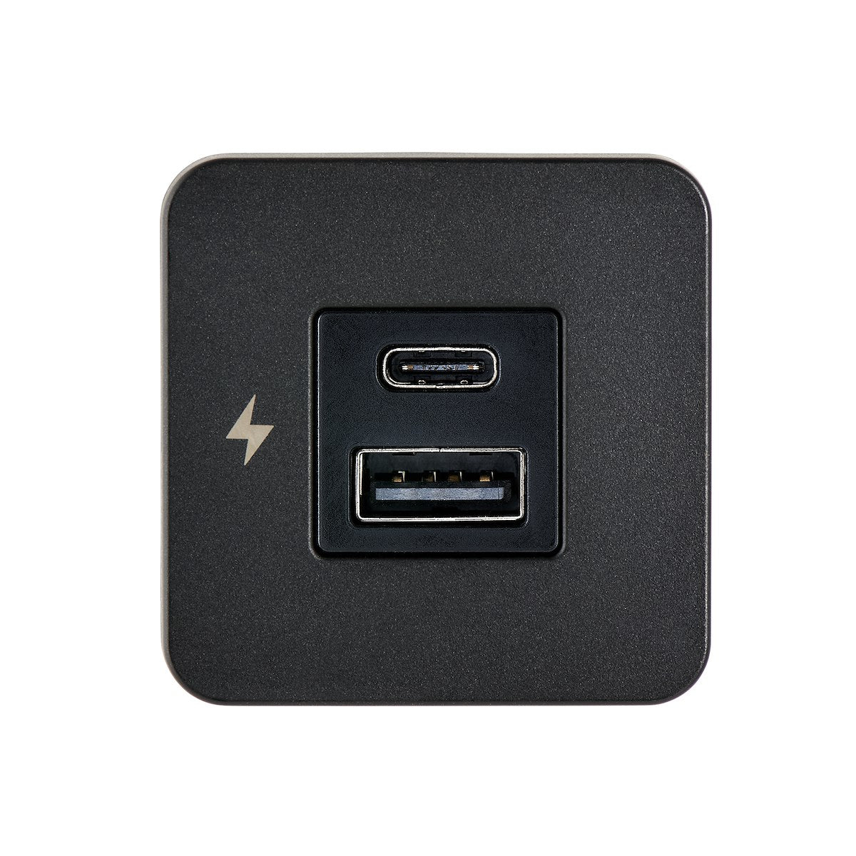 Scanstrut USB Outlet, TILE Series, 1 USB-A/1 USB-C Fast Charge Socket, 10 To 32 V DC Input Voltage(12/24 V System) - SC-TILE-10