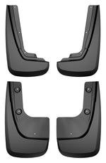 Husky Liners Mud Flap, Contoured, Black, Set Of 4 - 58096