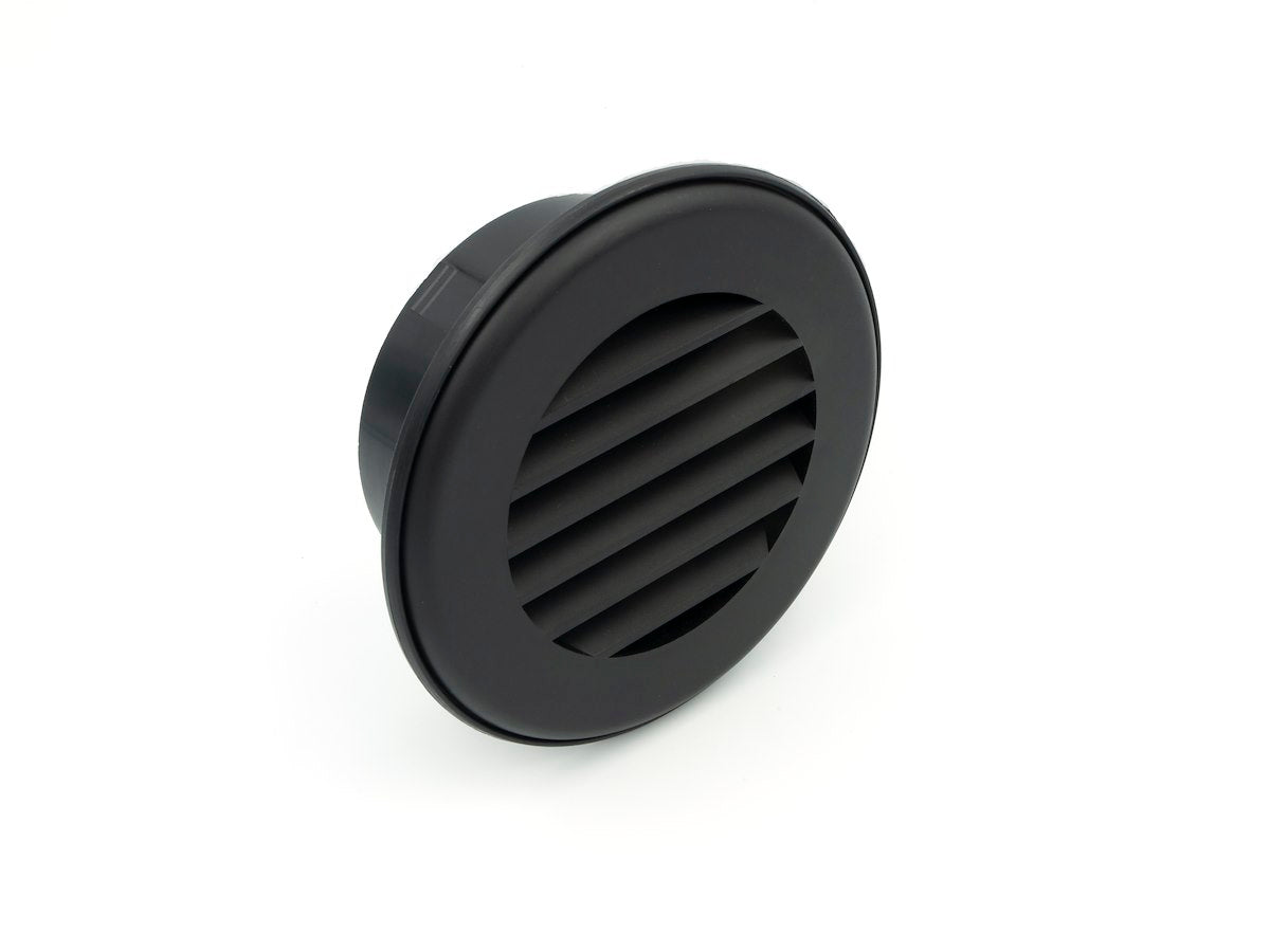B&B Molders Heating/Cooling Register, Fits 2 in Flexible Ducts, 4-1/8 in Diameter Cutout Dimension, 4 in Diameter Outside Dimension - 94268
