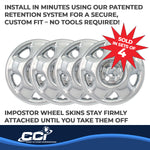 Coast2Coast Wheel Skins & Styled Wheel Covers IWCIMP75X product image 4