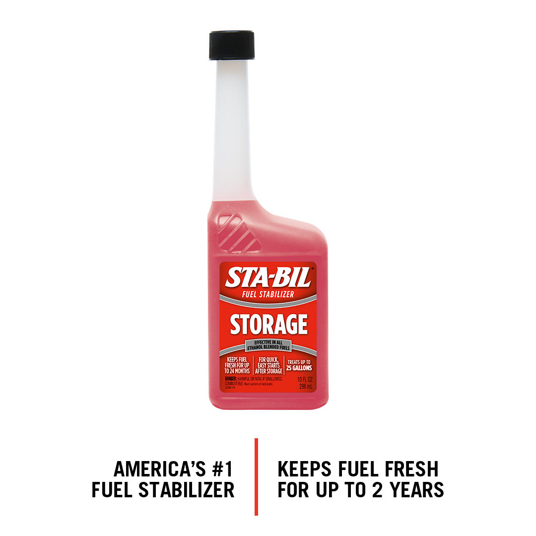 Sta-Bil Fuel Additive, Treats Up To 25 gal, 10 oz Bottle - 22206