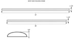 Coast2Coast Body Side Moldings CCISM608 product image 2