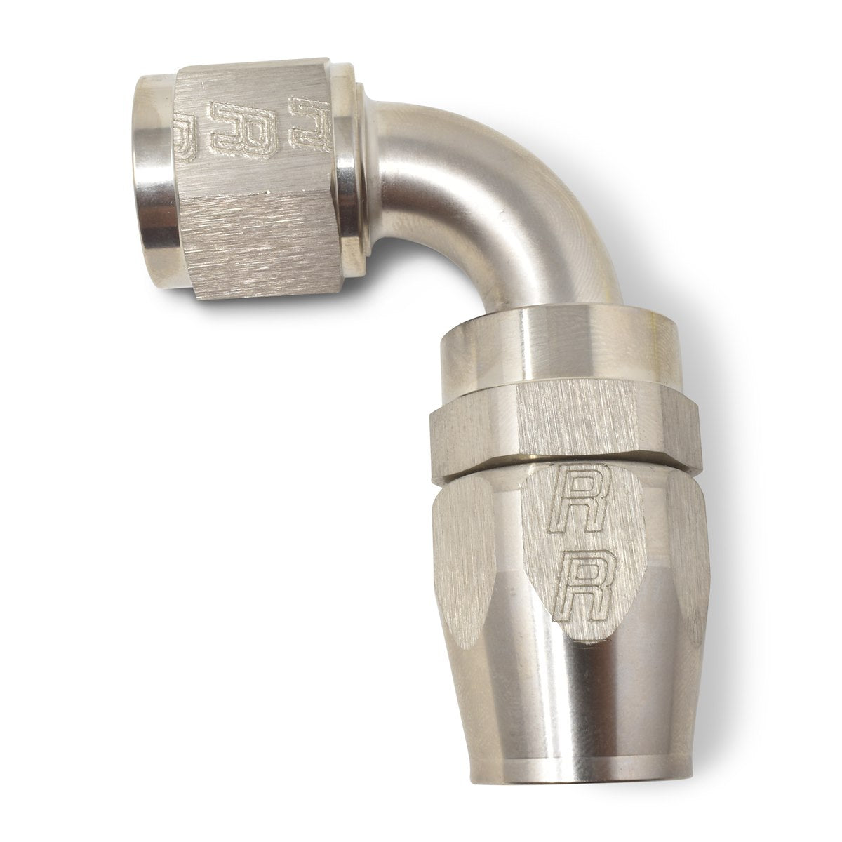 Russell Automotive Hose End Fitting, -6 AN Hose, -6 AN Outlet, 90 degree - 610161